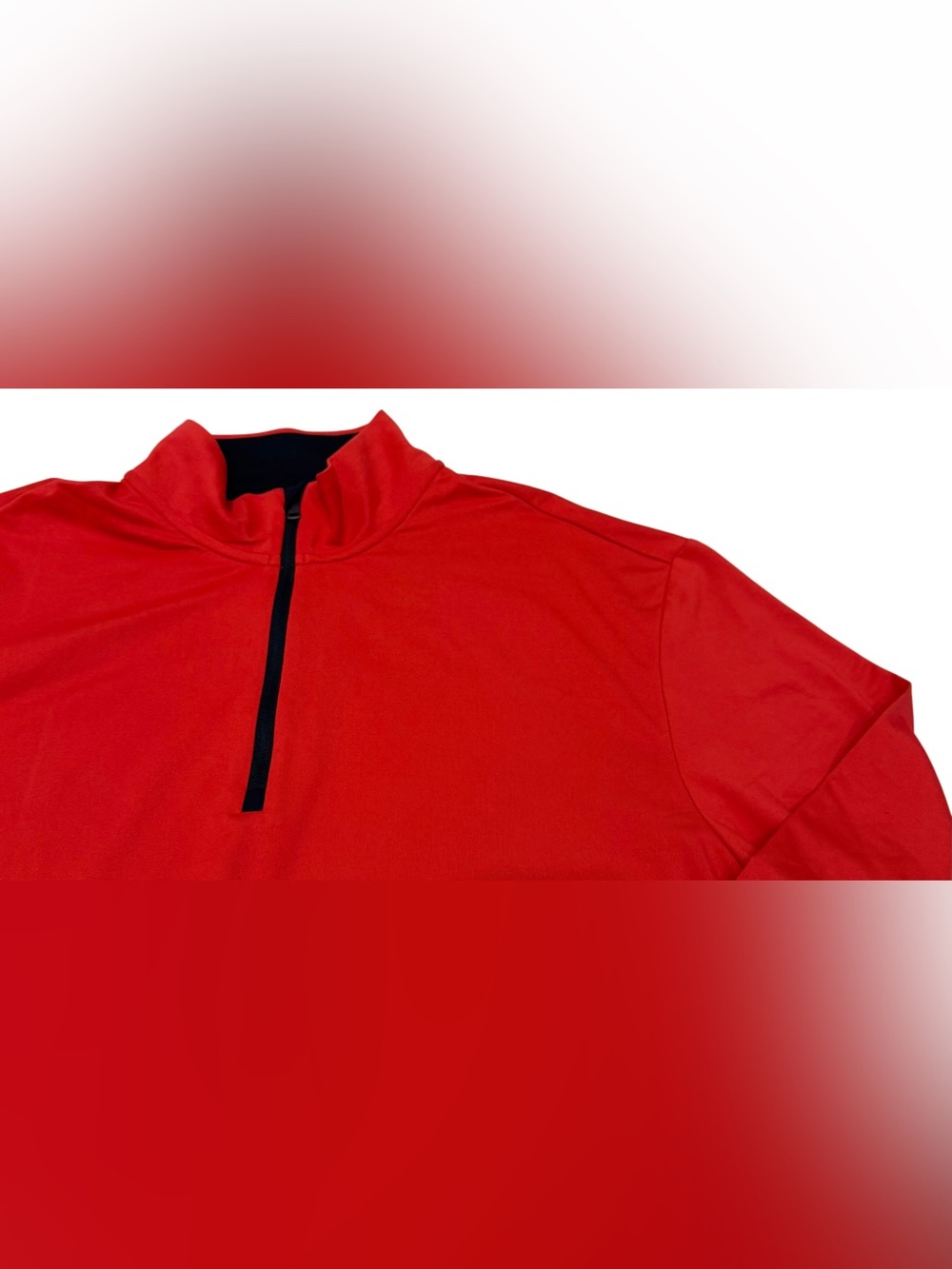 Polo Ralph Lauren Performance Sweatshirt Men's 1/4 Zip Spring Red Size XL NWT